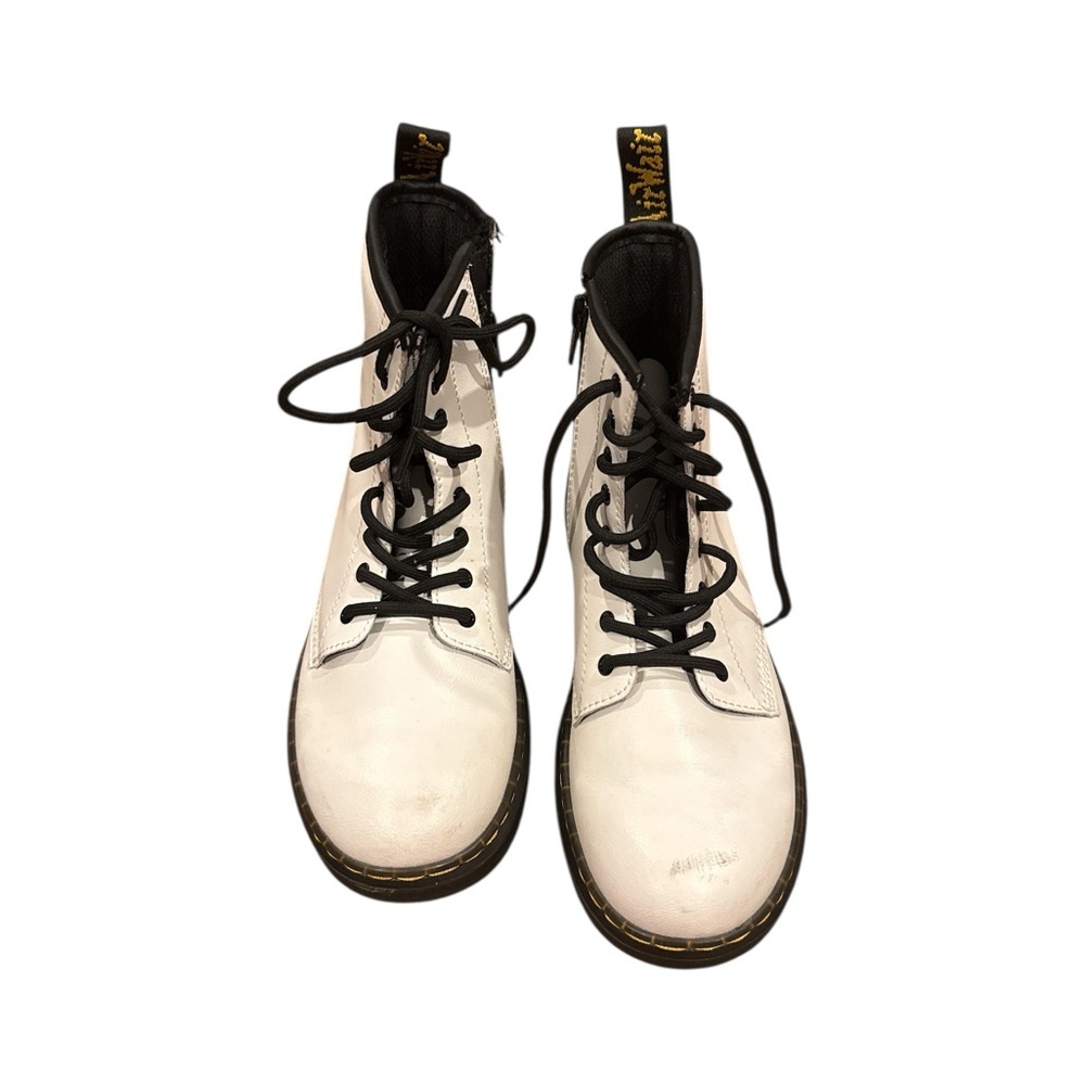 Dr. Martens Black and White Boots